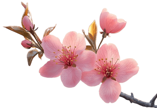 top left flower